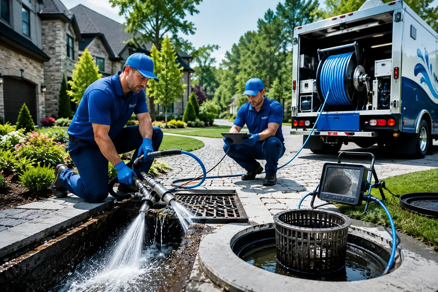 Local outdoor drain cleaning professionals in Wayne, IL