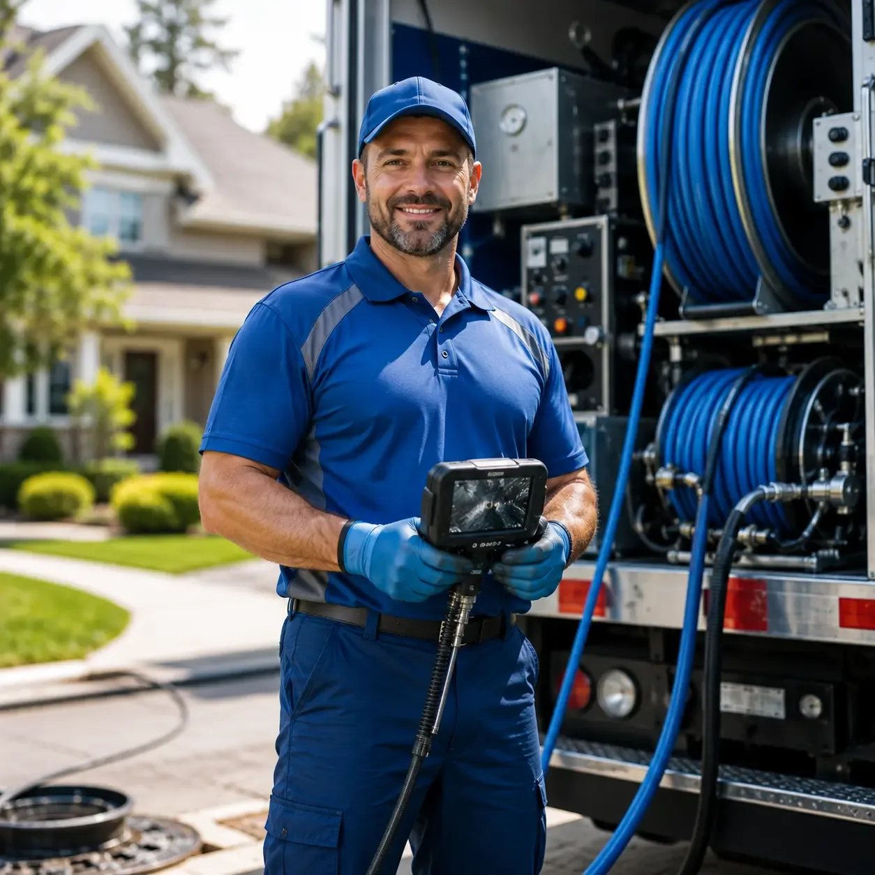 Local outdoor drain cleaning specialists in Wayne, IL